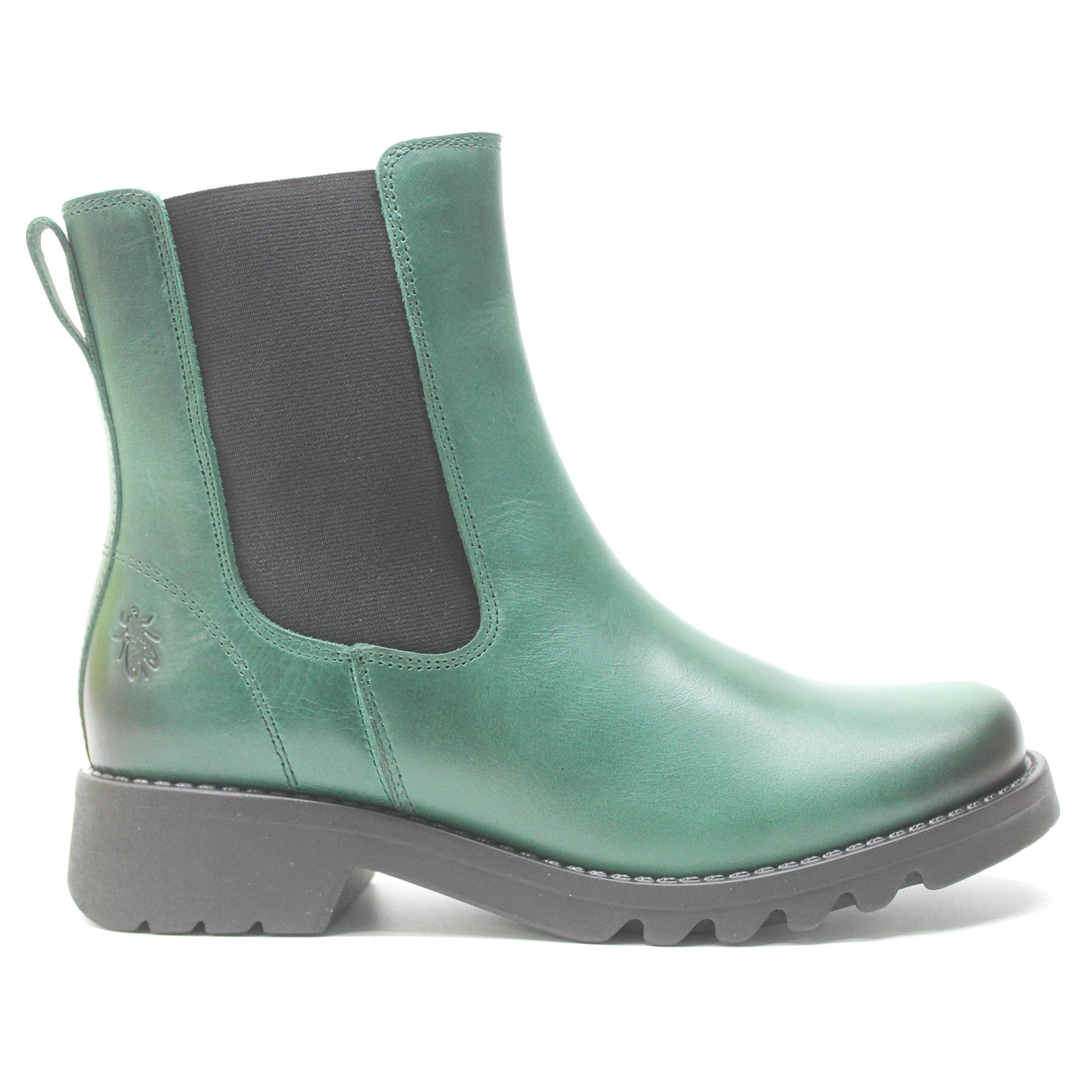 Fly London ROPE978FLY P144978002 Rug Leather Womens Boots - Shamrock Green - 40#color_shamrock green