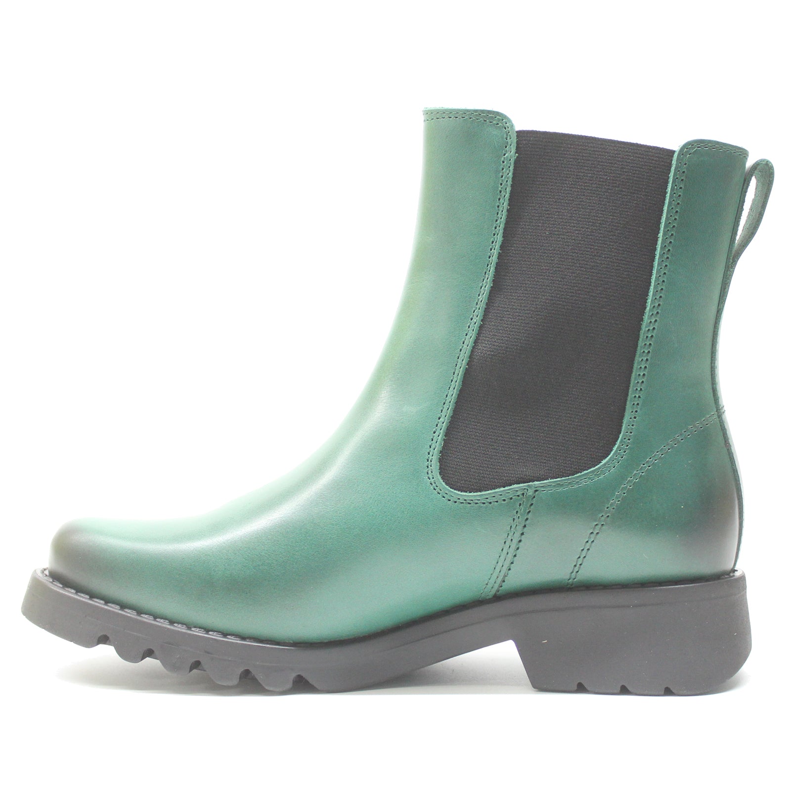 Fly London ROPE978FLY P144978002 Rug Leather Womens Boots - Shamrock Green - 40#color_shamrock green