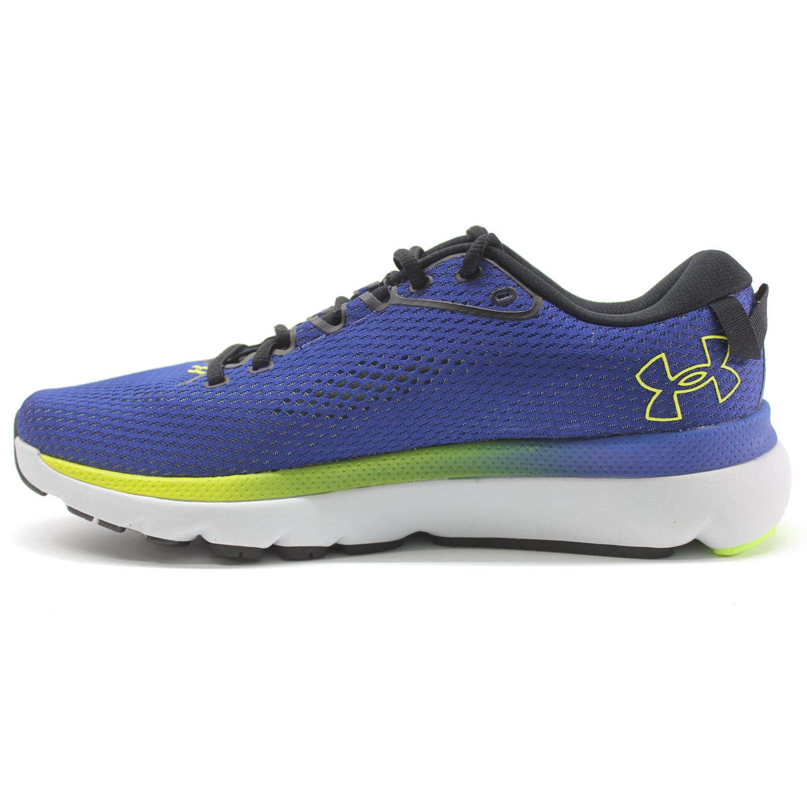 Under Armour HOVR Infinite 5 3026545-400 Textile Synthetic Mens Trainers - Blue Grey - 43#color_blue grey