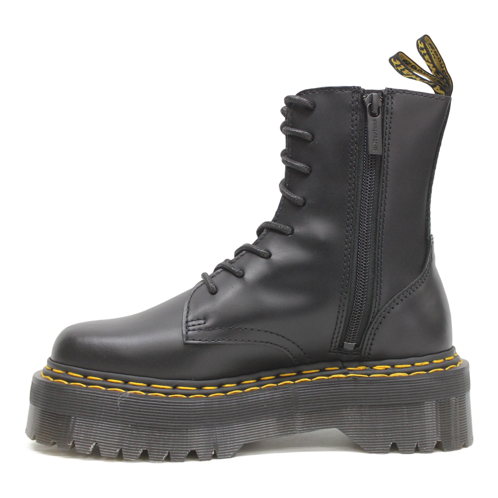 Dr. Martens Jadon DS Paris Leather Unisex Boots#color_black