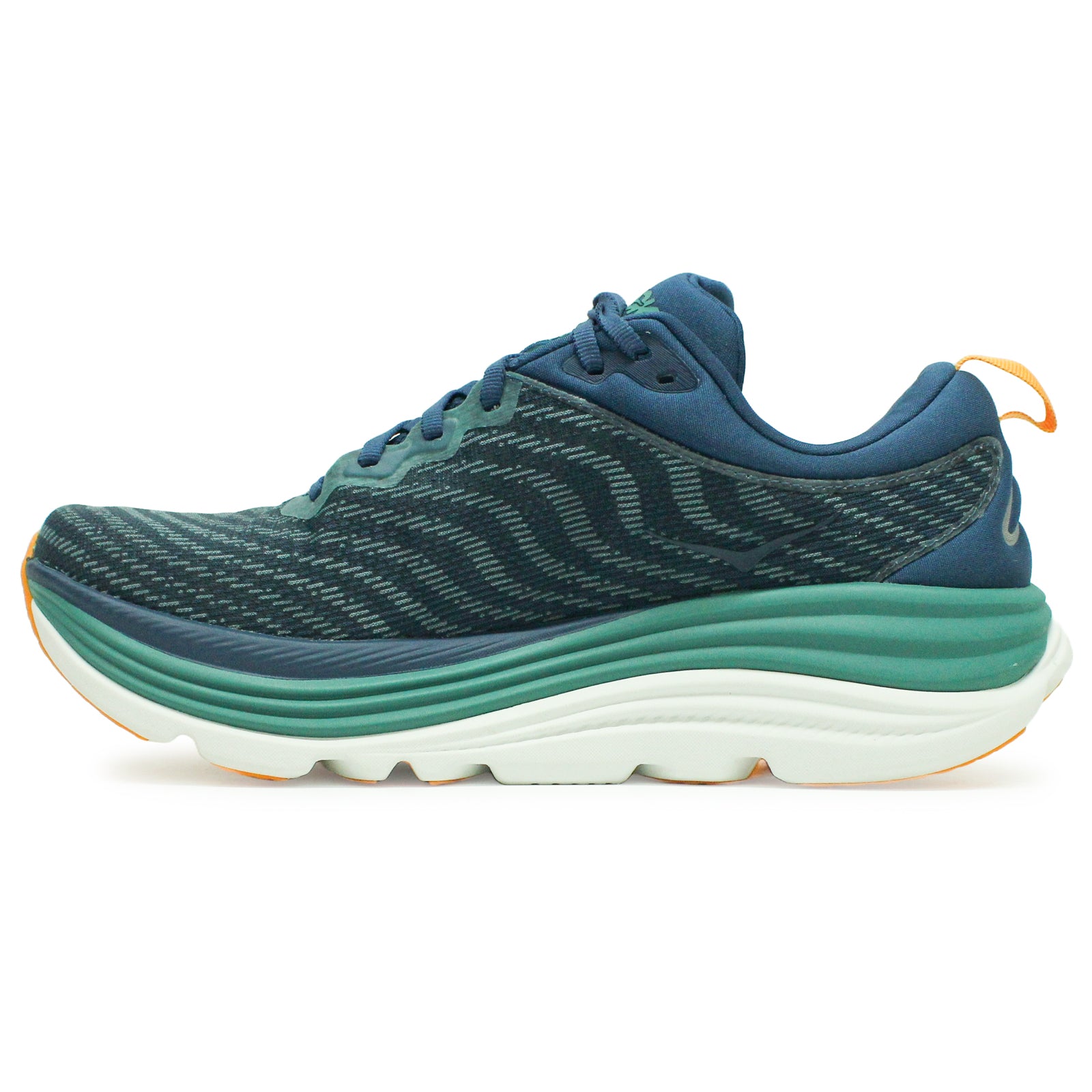 Hoka Gaviota 5 Textile Synthetic Men's Running Shoes#color_midnight oceanic