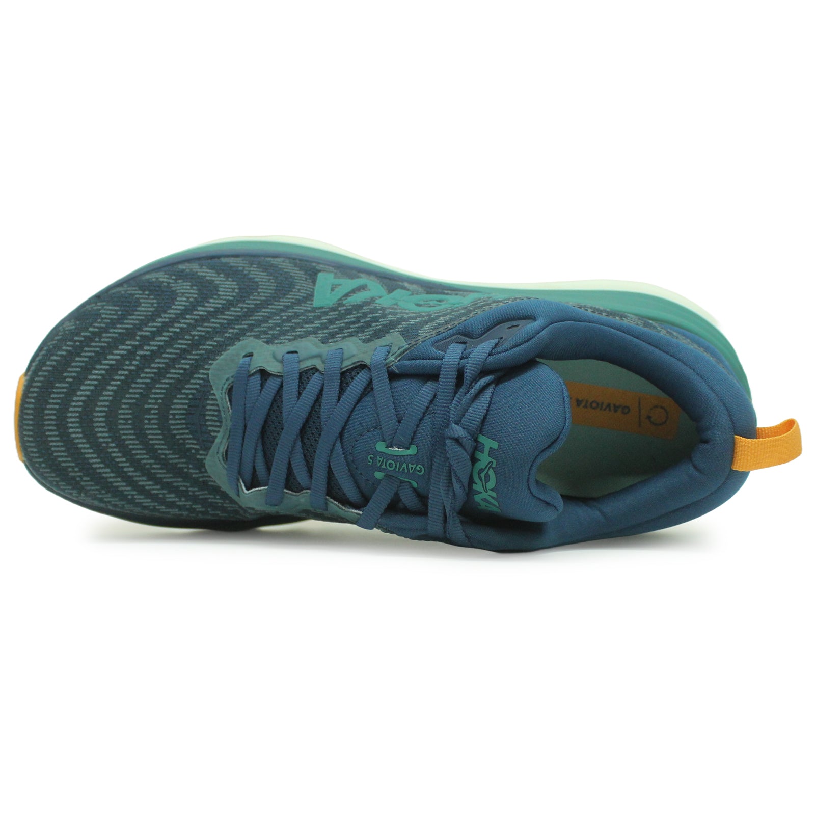 Hoka Gaviota 5 Textile Synthetic Men's Running Shoes#color_midnight oceanic