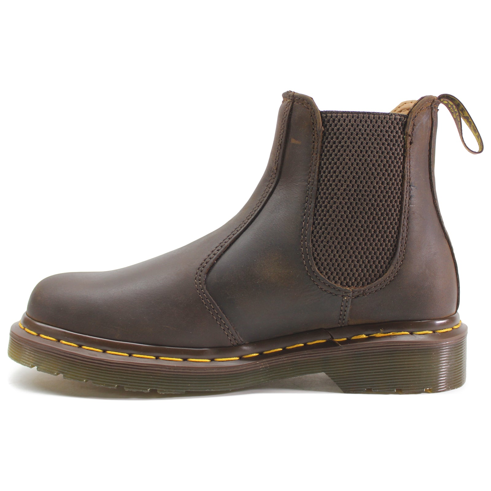 Dr. Martens 2976 YS 27486201 Crazyhorse Leather Unisex Boots - Dark Brown - 7#color_dark brown