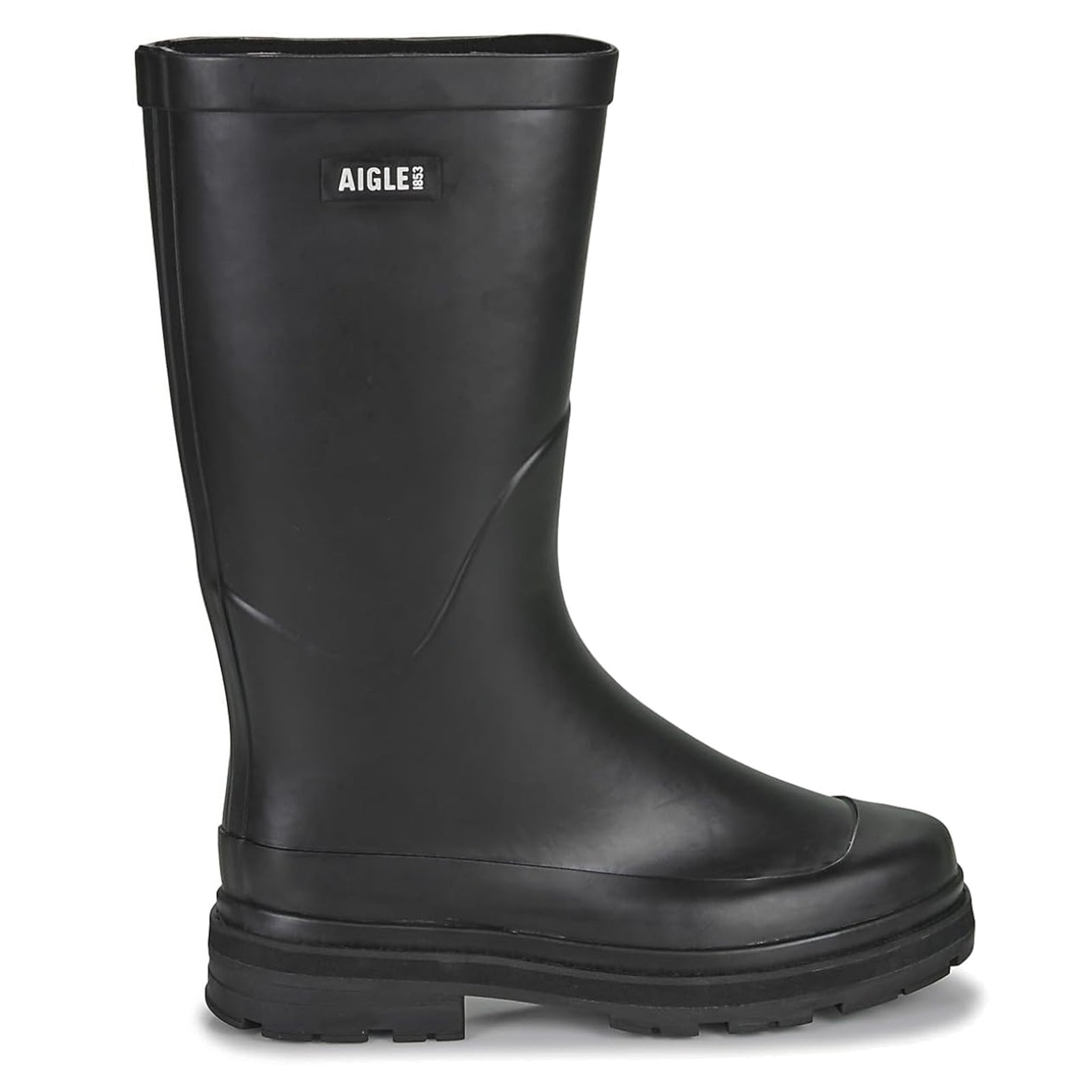 Aigle Ultra Rain NA381 Rubber Womens Boots - Noir - 39#color_noir