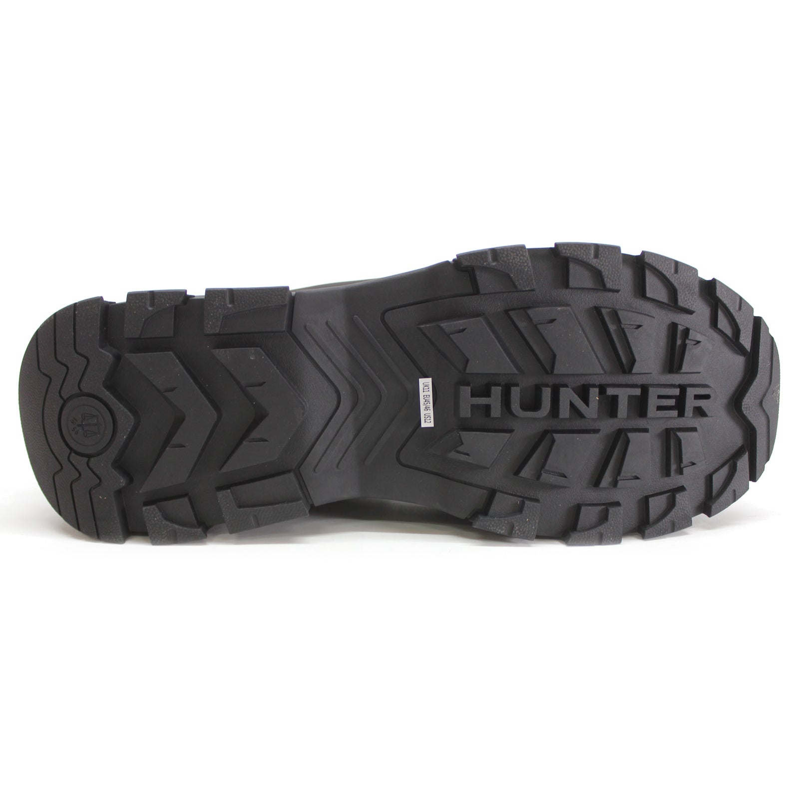 Hunter Explorer Duck Synthetic Textile Mens Boots#color_black