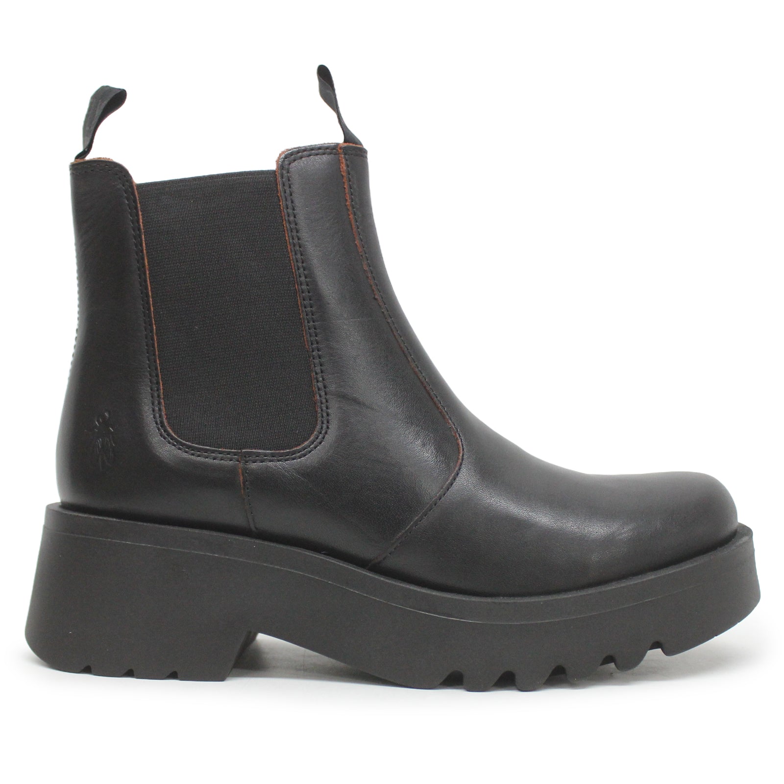 Fly London MEDI789FLY Java Leather Womens Boots#color_black black red