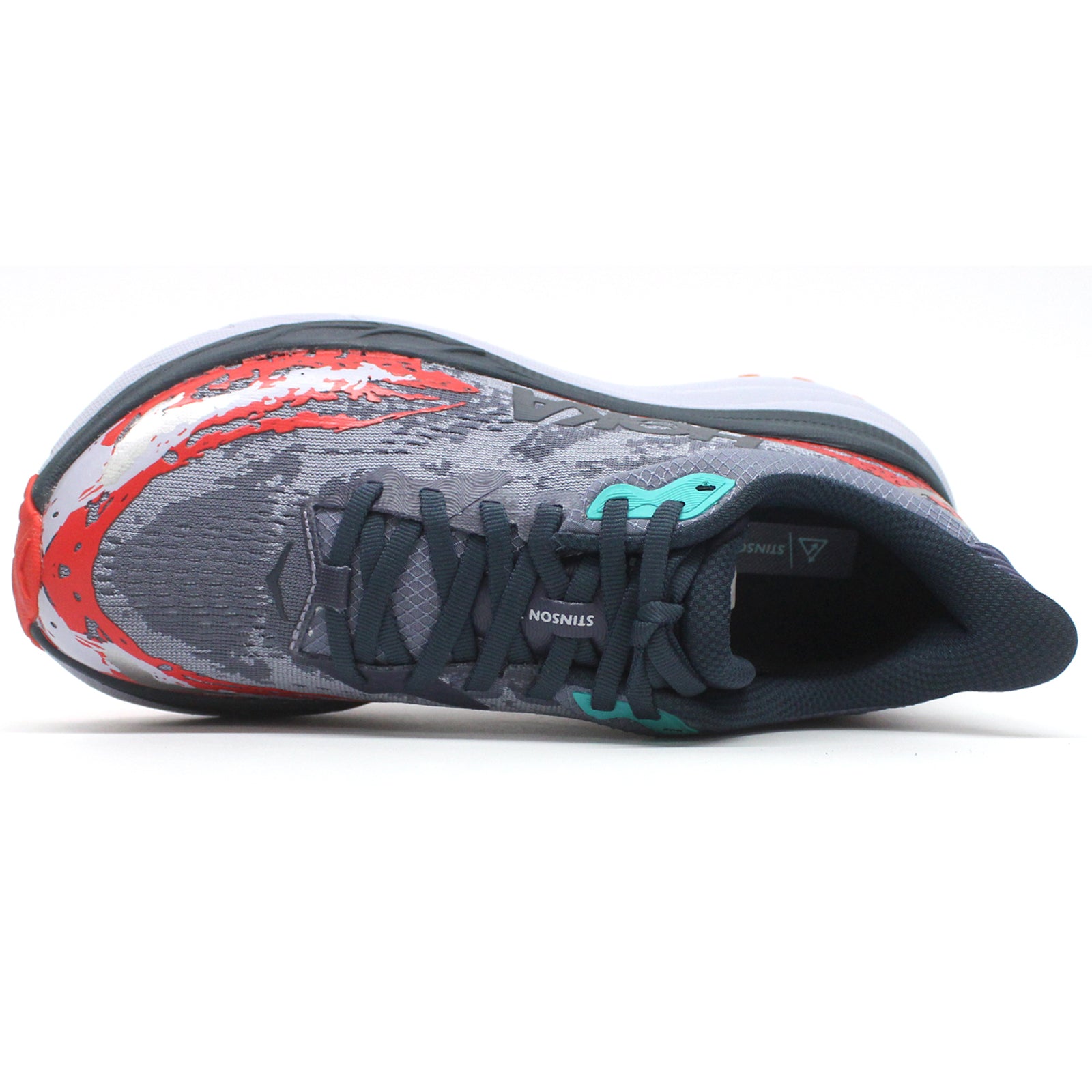 Hoka Stinson 7 Textile Synthetic Women's Running Shoes#color_anchor gull