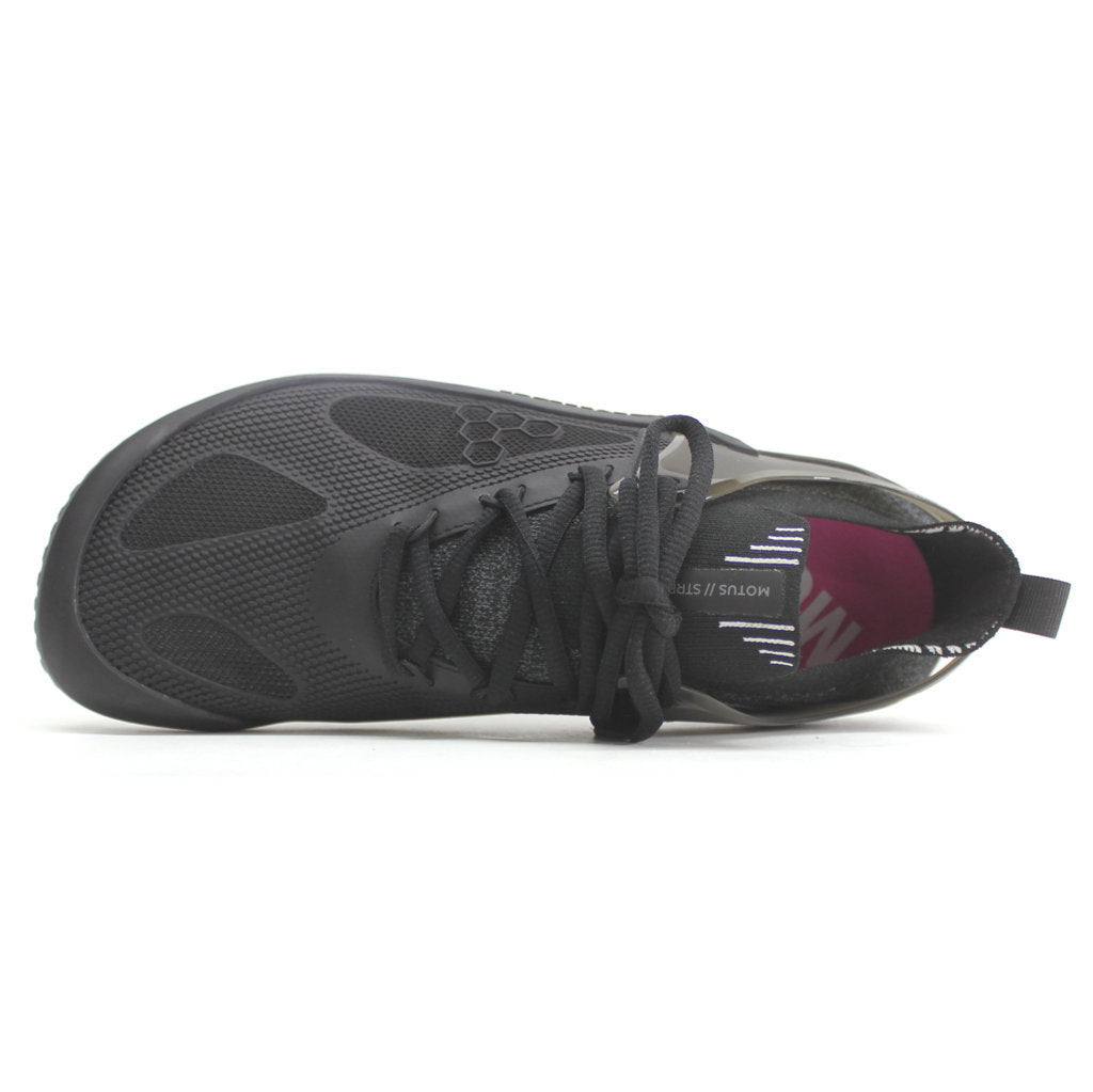 Vivobarefoot Motus Strength Textile Synthetic Womens Sneakers#color_obsidian