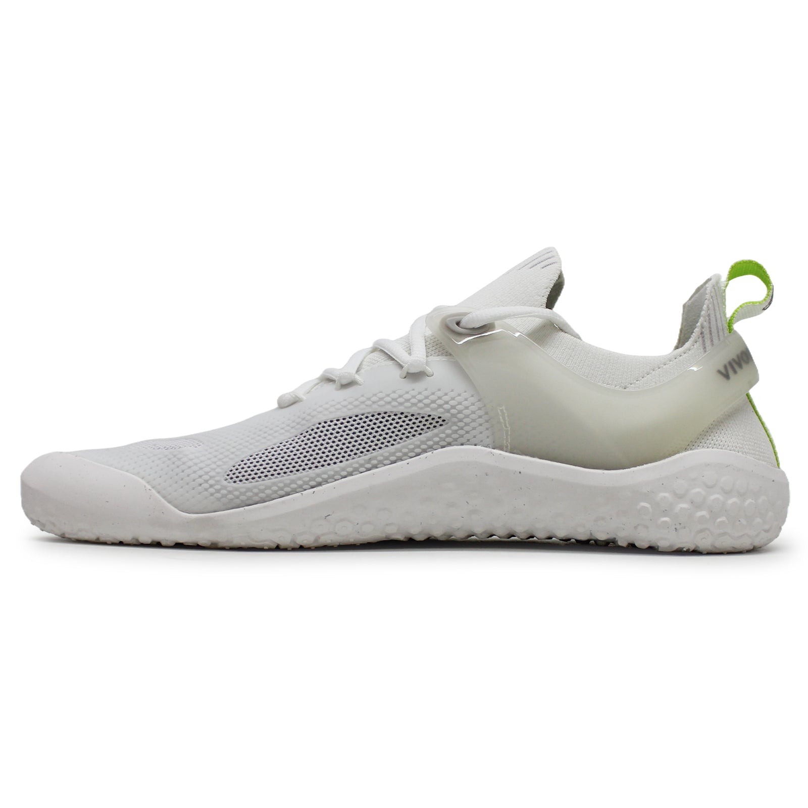 Vivobarefoot Motus Strength Textile Synthetic Womens Sneakers#color_bright white grey