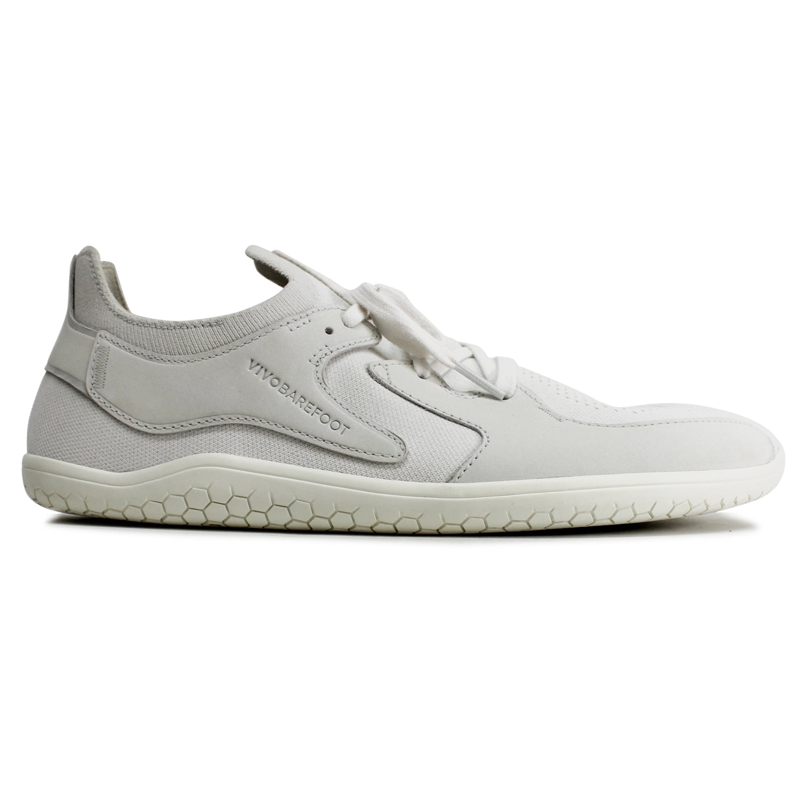 Vivobarefoot Primus Asana II Textile Nubuck Womens Trainers#color_limestone