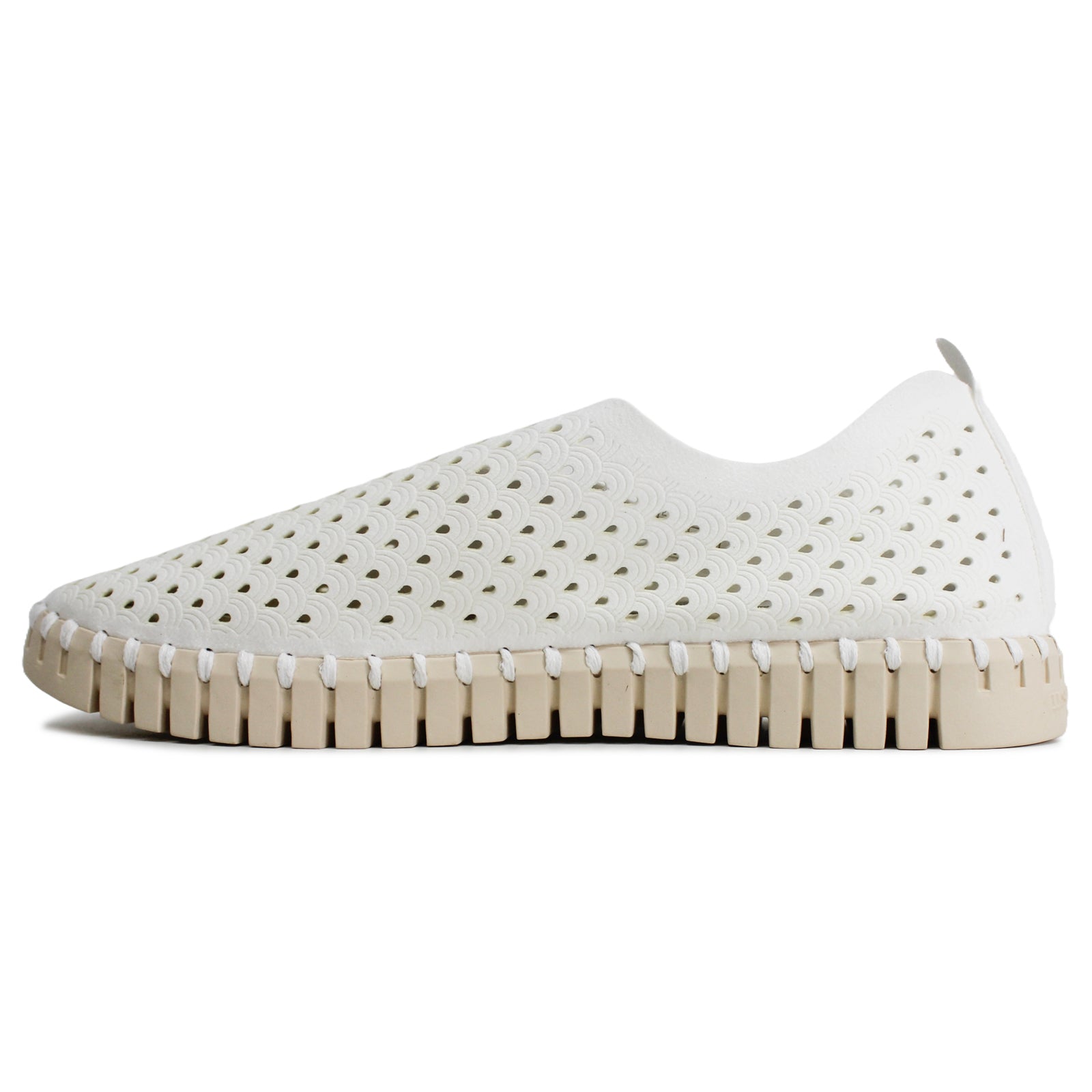 Ilse Jacobsen Tulip 3275 Textile Womens Shoes#color_white