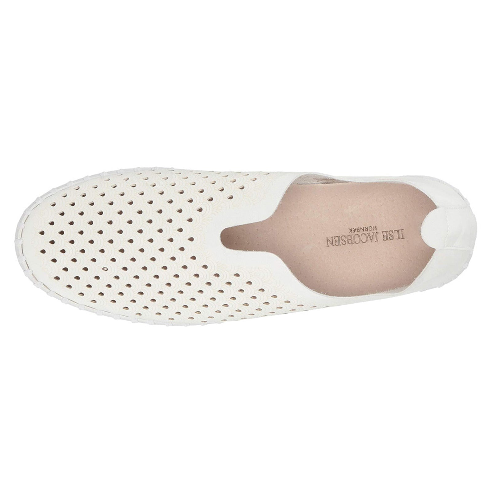 Ilse Jacobsen Tulip 3275 Textile Womens Shoes#color_white