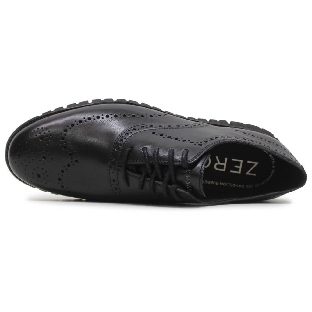 Cole Haan Zerogrand Remastered Wingtip Leather Mens Shoes#color_black black