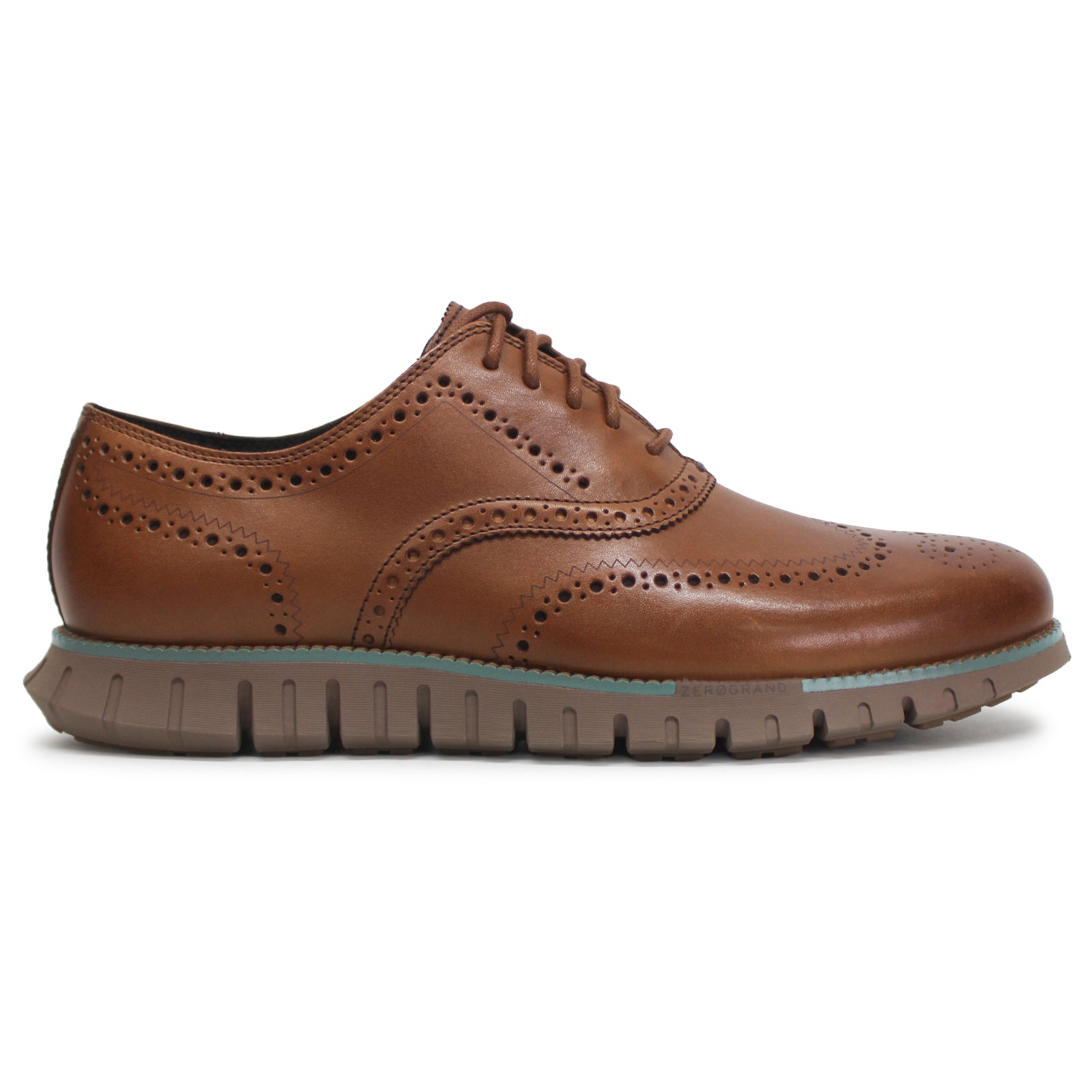 Cole Haan Zerogrand Remastered Wingtip C39613 Leather Mens Shoes - Acorn Irish Coffee - 44.5#color_acorn irish coffee