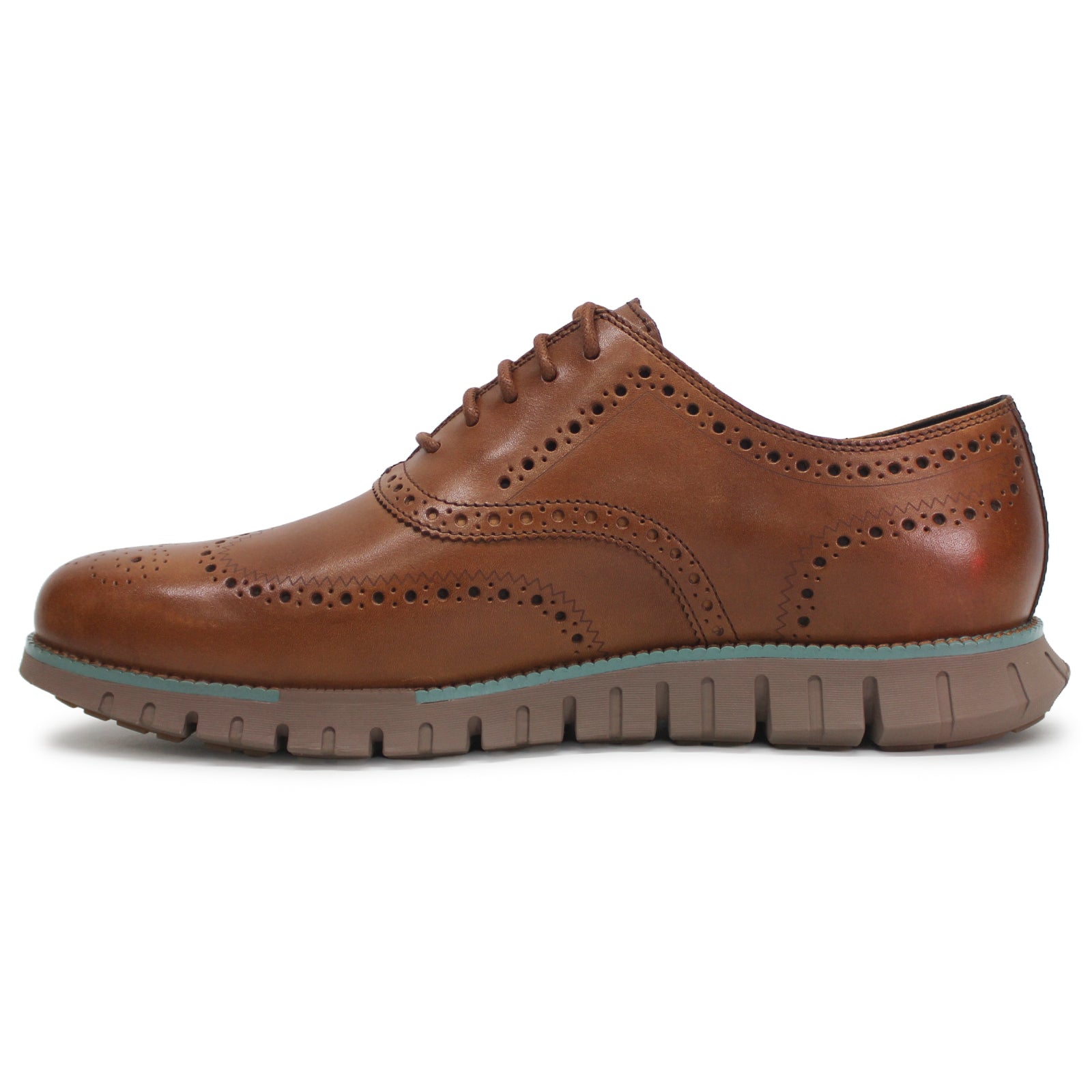 Cole Haan Zerogrand Remastered Wingtip C39613 Leather Mens Shoes - Acorn Irish Coffee - 43#color_acorn irish coffee