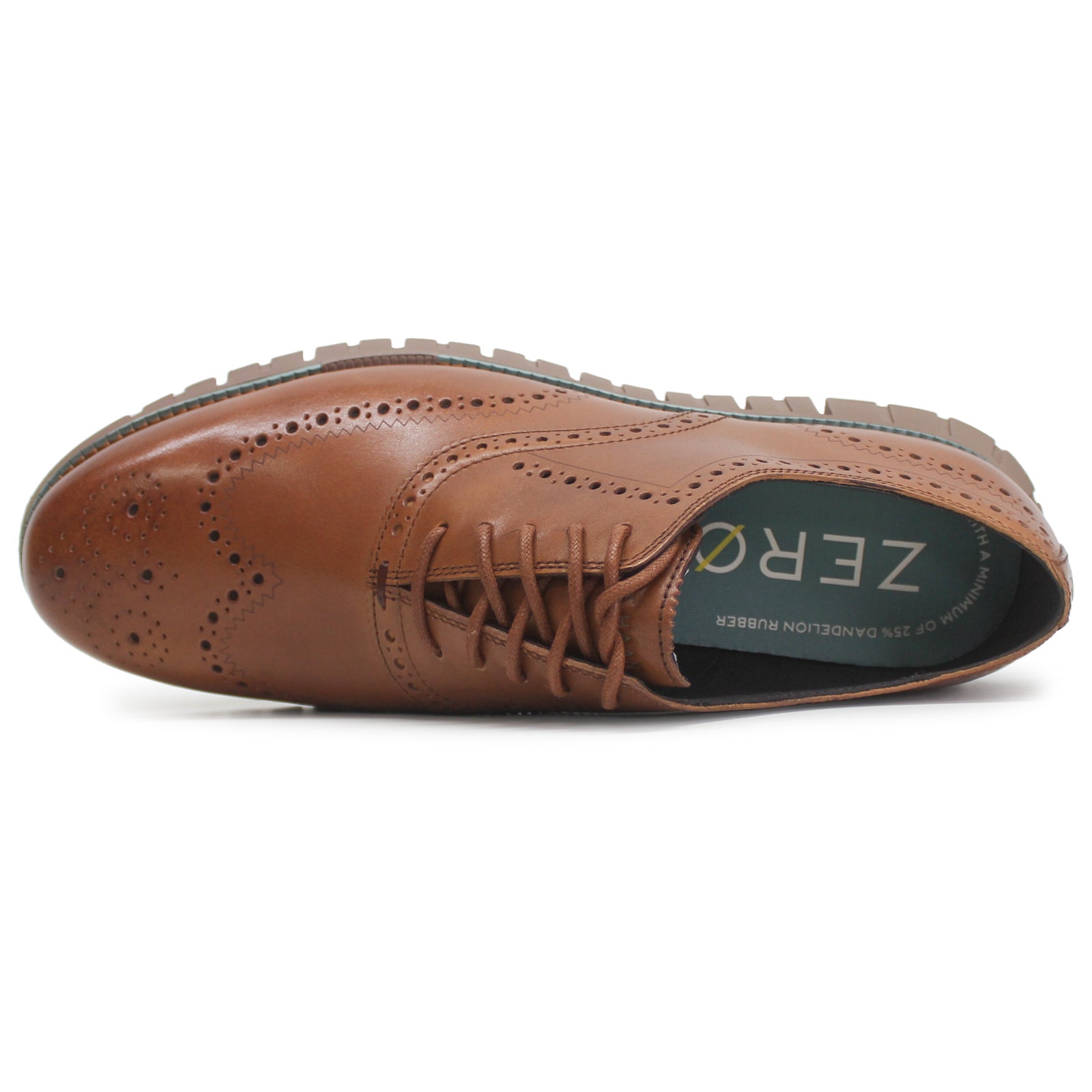 Cole Haan Zerogrand Remastered Wingtip C39613 Leather Mens Shoes - Acorn Irish Coffee - 43#color_acorn irish coffee