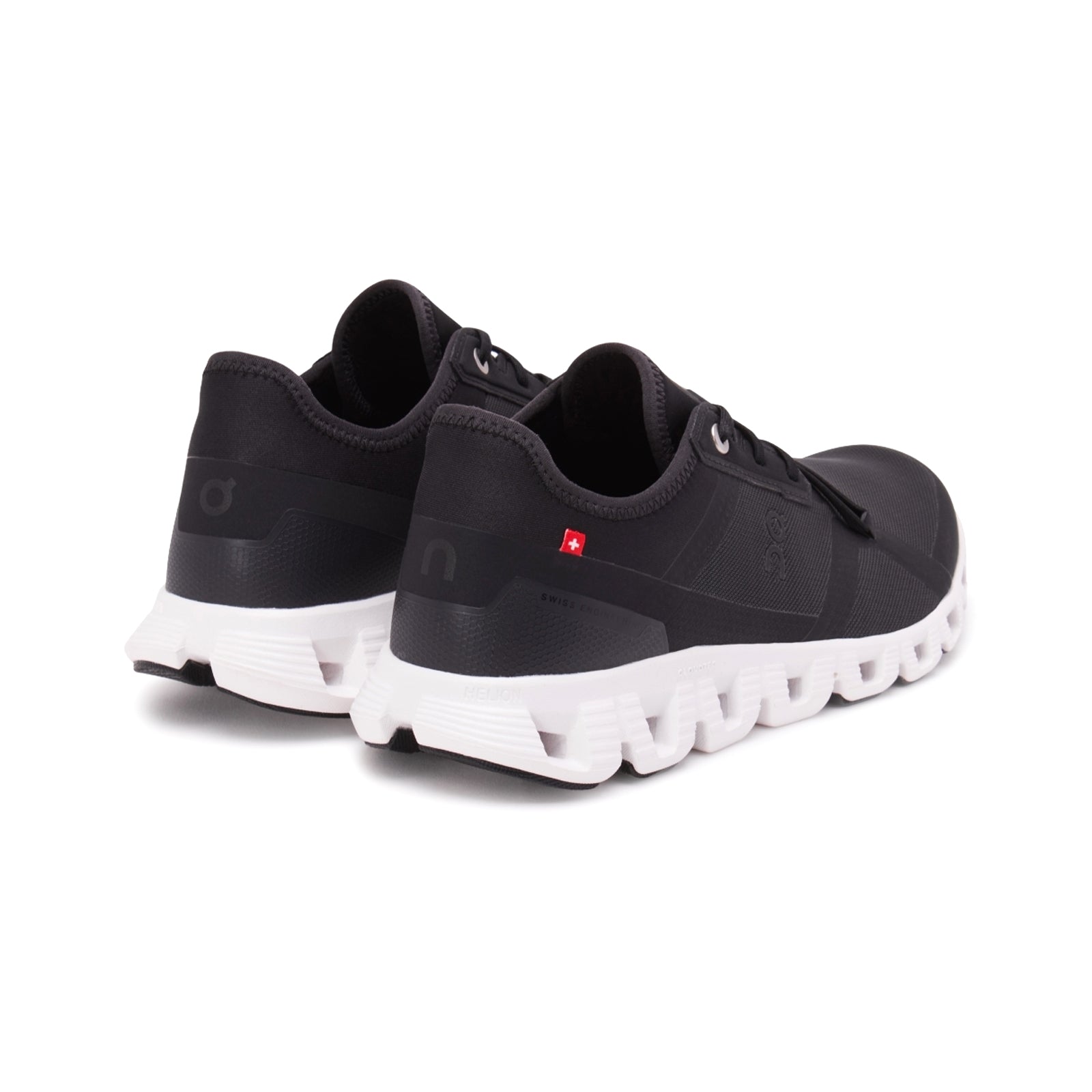 On Cloud X 3 AD 3MD30320299 Textile Synthetic Mens Trainers - Black White - 47#color_black white