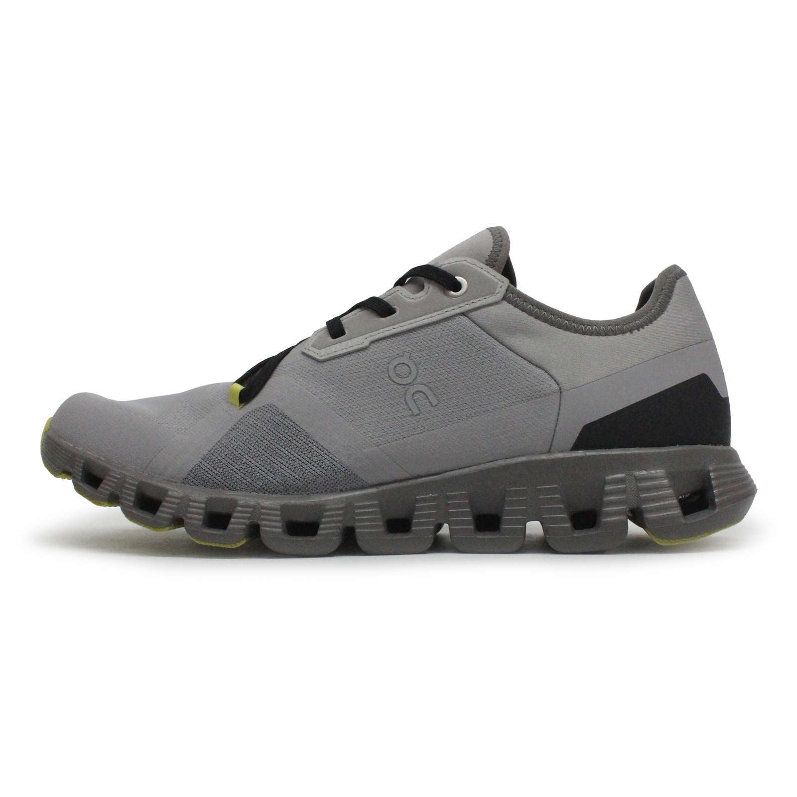 On Cloud X 3 AD Textile Synthetic Mens Trainers#color_fog gecko