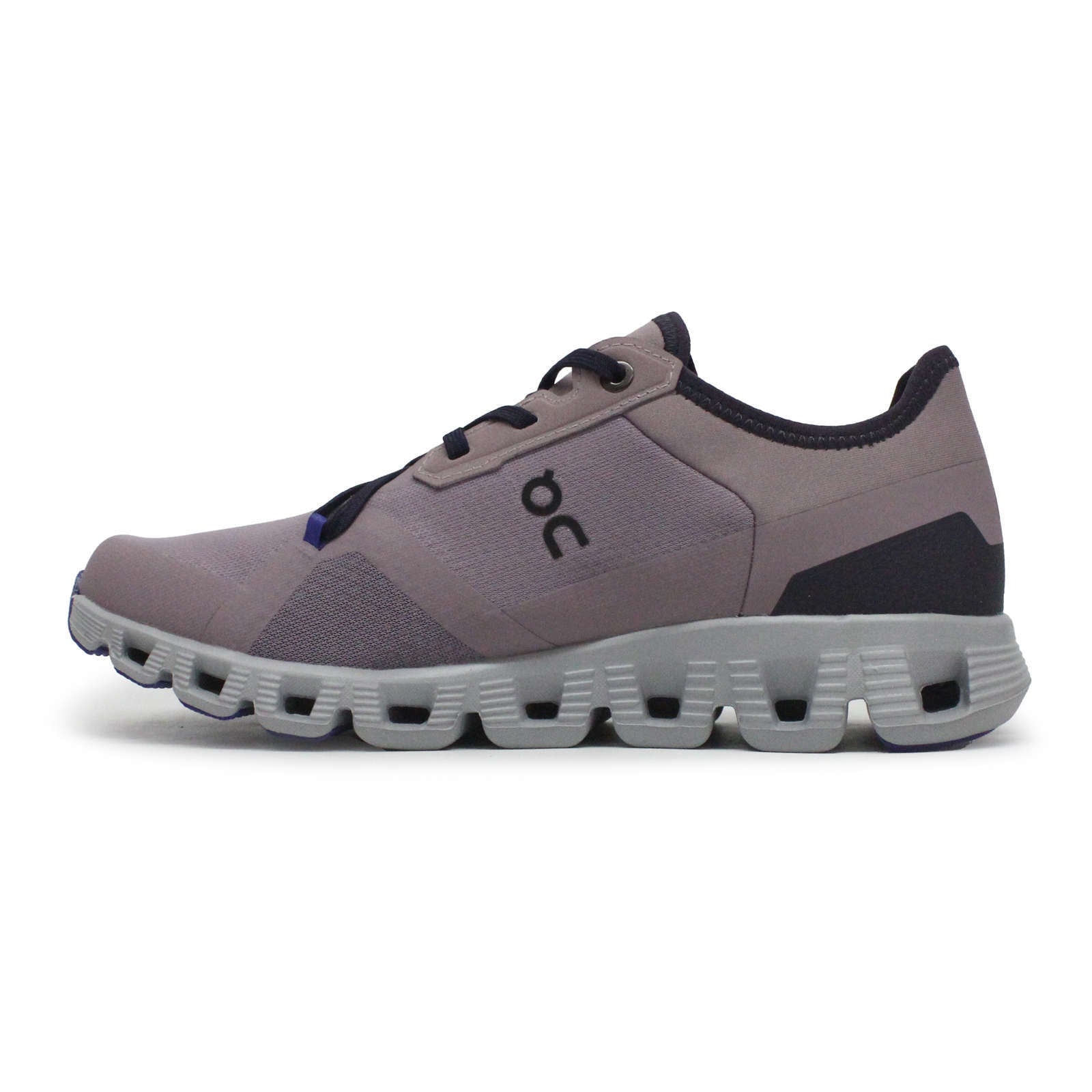 On Cloud X 3 AD Textile Synthetic Women's Running Shoes#color_heron glacier