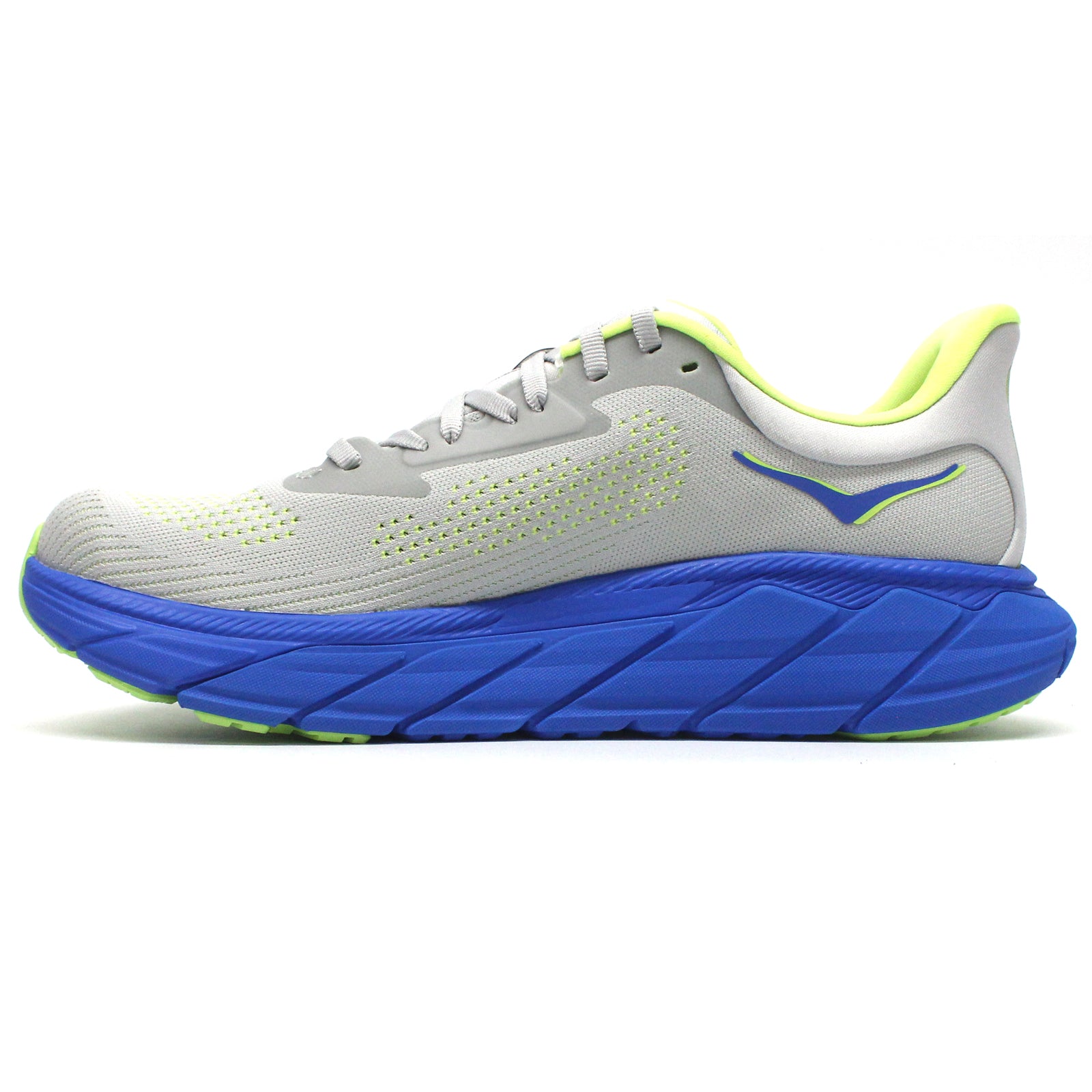 Hoka Arahi 7 Textile Men's Running Shoes#color_stardust electric cobalt