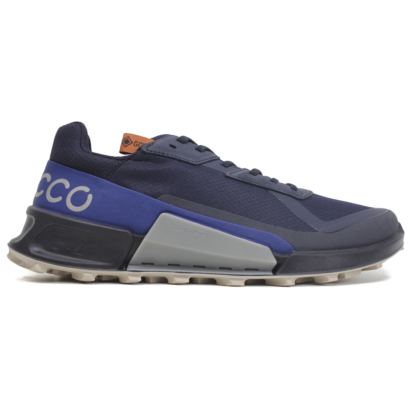 Ecco Biom 2.1 X Country 822834-60426 Leather Textile Mens Trainers - Night Sky Blue Depths - 42#color_night sky blue depths