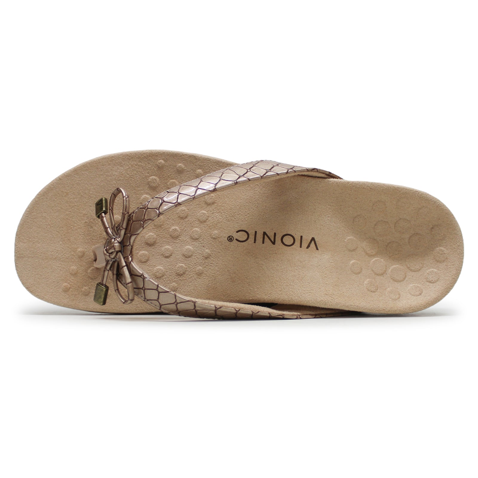 Vionic Bella Synthetic Womens Sandals#color_rose gold