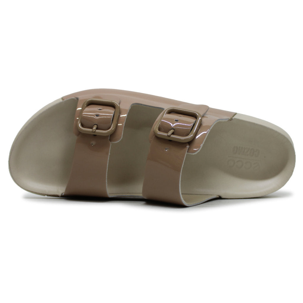 Ecco Cozmo Leather Womens Sandals#color_nude