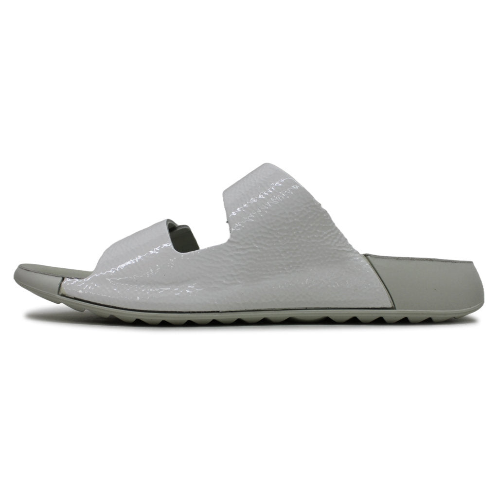 Ecco Cozmo Leather Womens Sandals#color_bright white