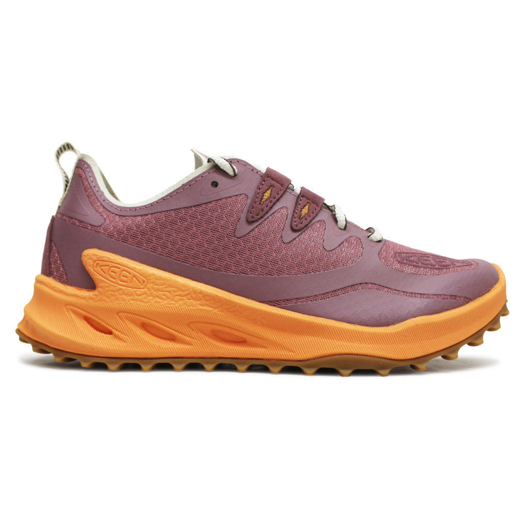 Keen Zionic Speed Textile Synthetic Womens Sneakers#color_nostalgia rose tangerine