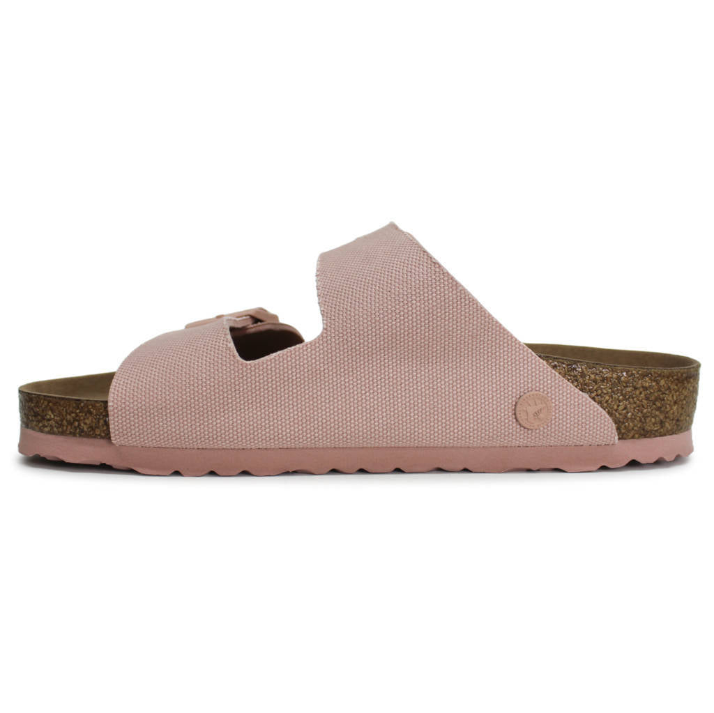 Birkenstock Arizona Rivet Logo Textile Unisex Sandals#color_soft pink