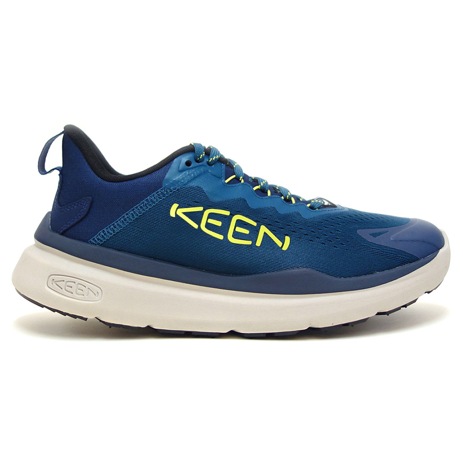 Keen WK450 1028912 Textile Synthetic Mens Trainers - Legion Blue Evening Primrose - 42#color_legion blue evening primrose