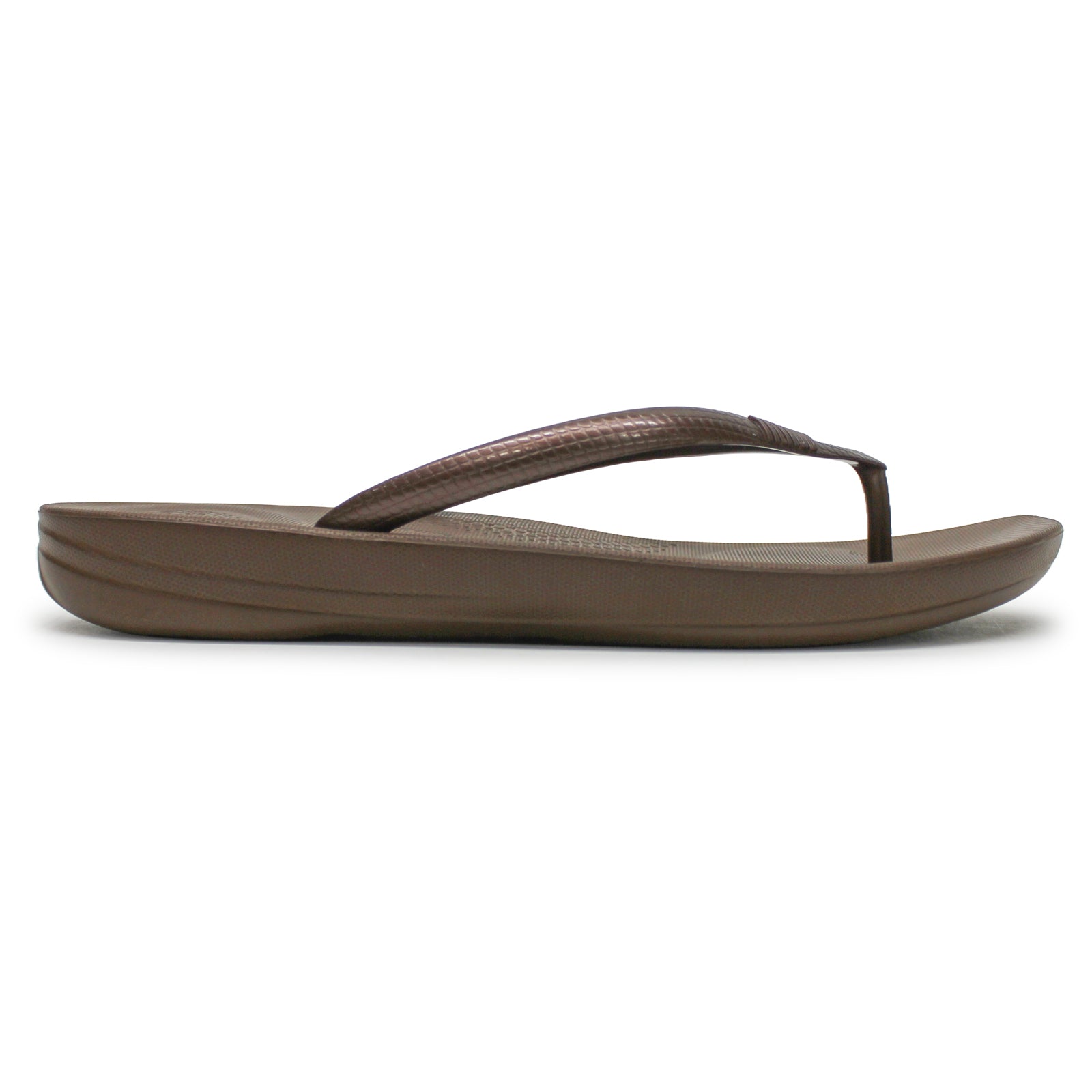 FitFlop Iqushion Rubber Womens Sandals#color_bronze