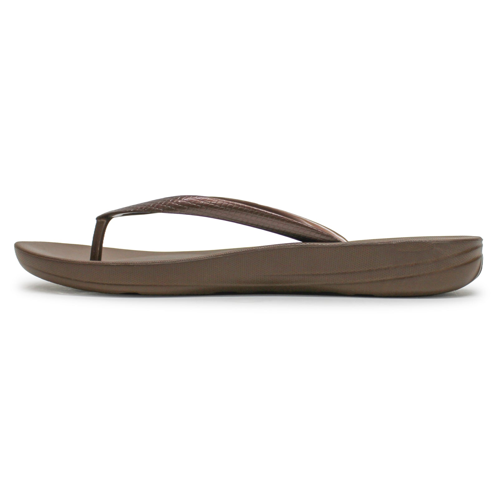 FitFlop Iqushion Rubber Womens Sandals#color_bronze