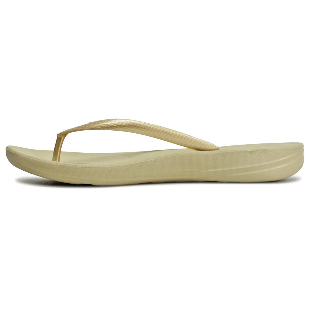 FitFlop Iqushion Rubber Womens Sandals#color_gold