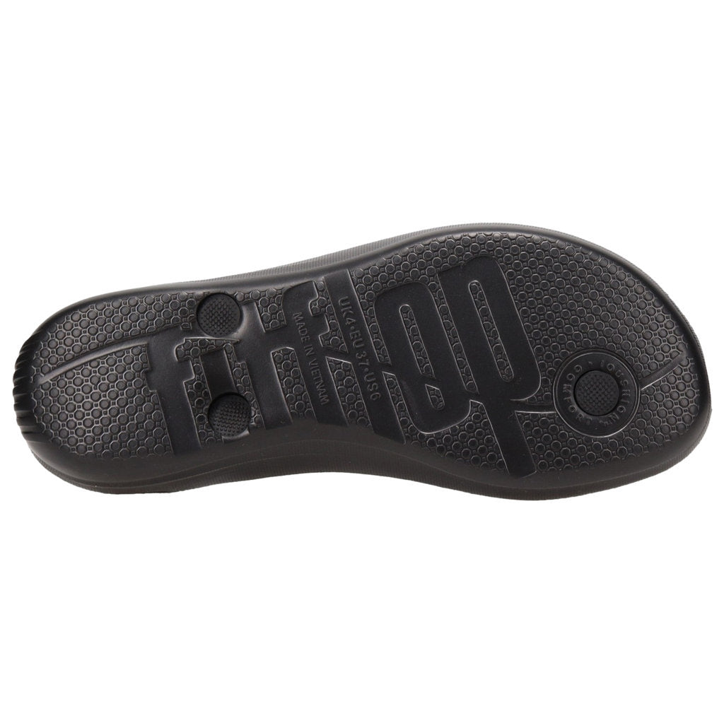 FitFlop Iqushion Rubber Womens Sandals#color_all black