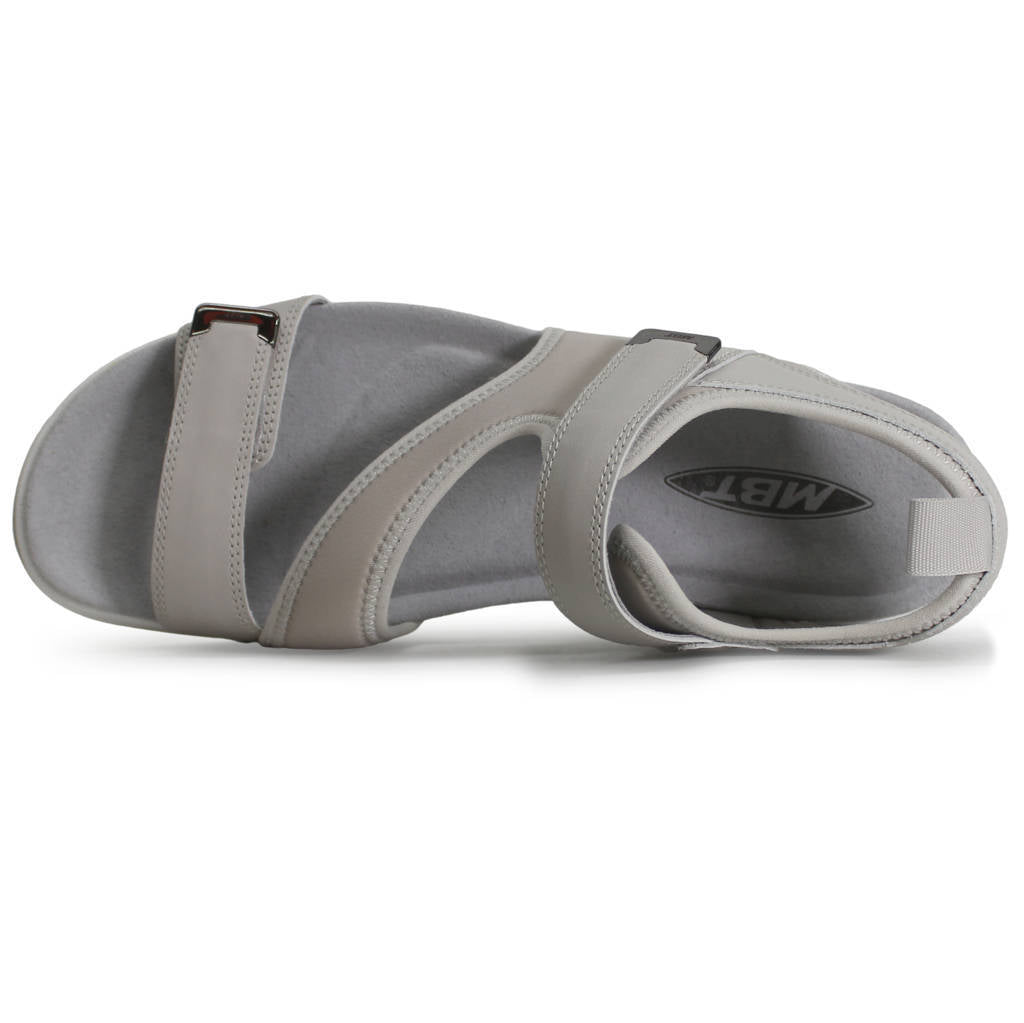 MBT Aza Leather Synthetic Womens Sandals#color_taupe