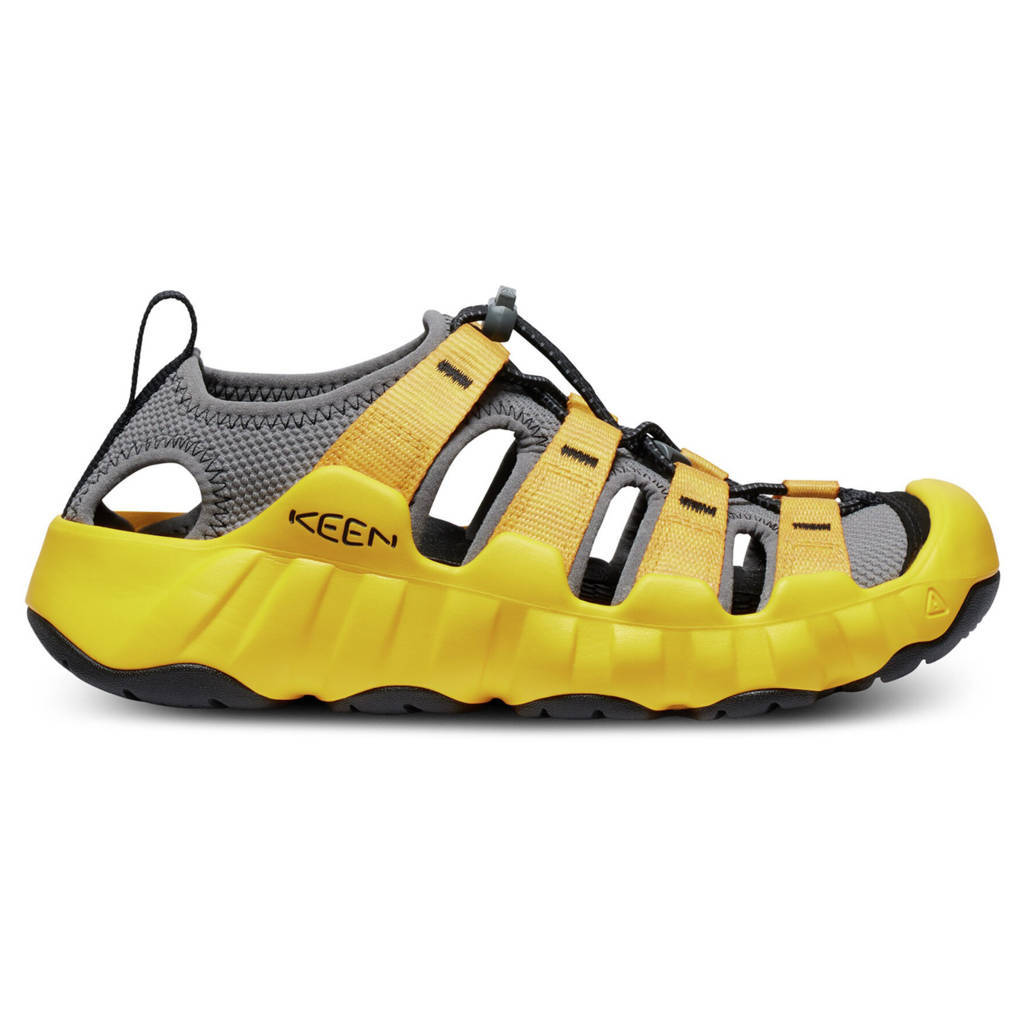 Keen Hyperport H2 Synthetic Textile Womens Sandals#color_yellow black