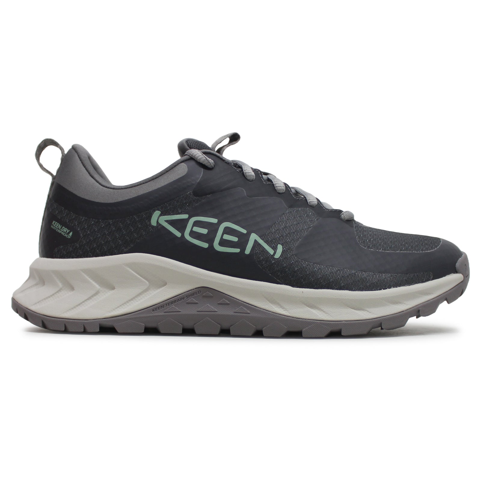 Keen Versacore WP 1029048 Textile Synthetic Womens Trainers - Magnet Granite Green - 38#color_magnet granite green