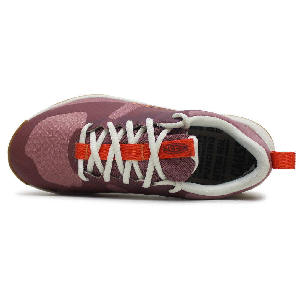 Keen Versacore WP Textile Synthetic Womens Sneakers#color_rose brown tangerine