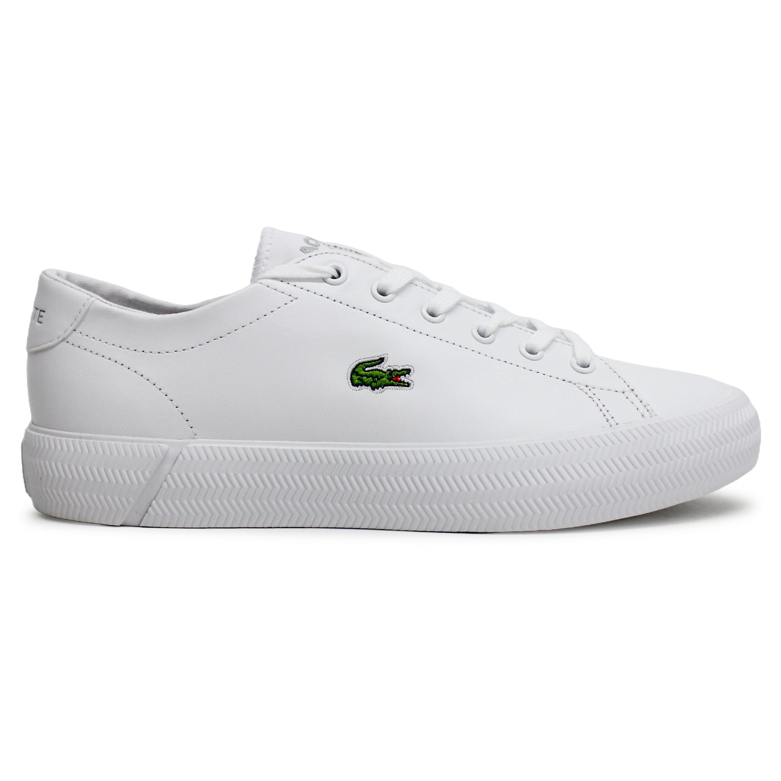 Lacoste Gripshot BL 7-41CFA002021G Leather Synthetic Womens Trainers - White White - 40#color_white white