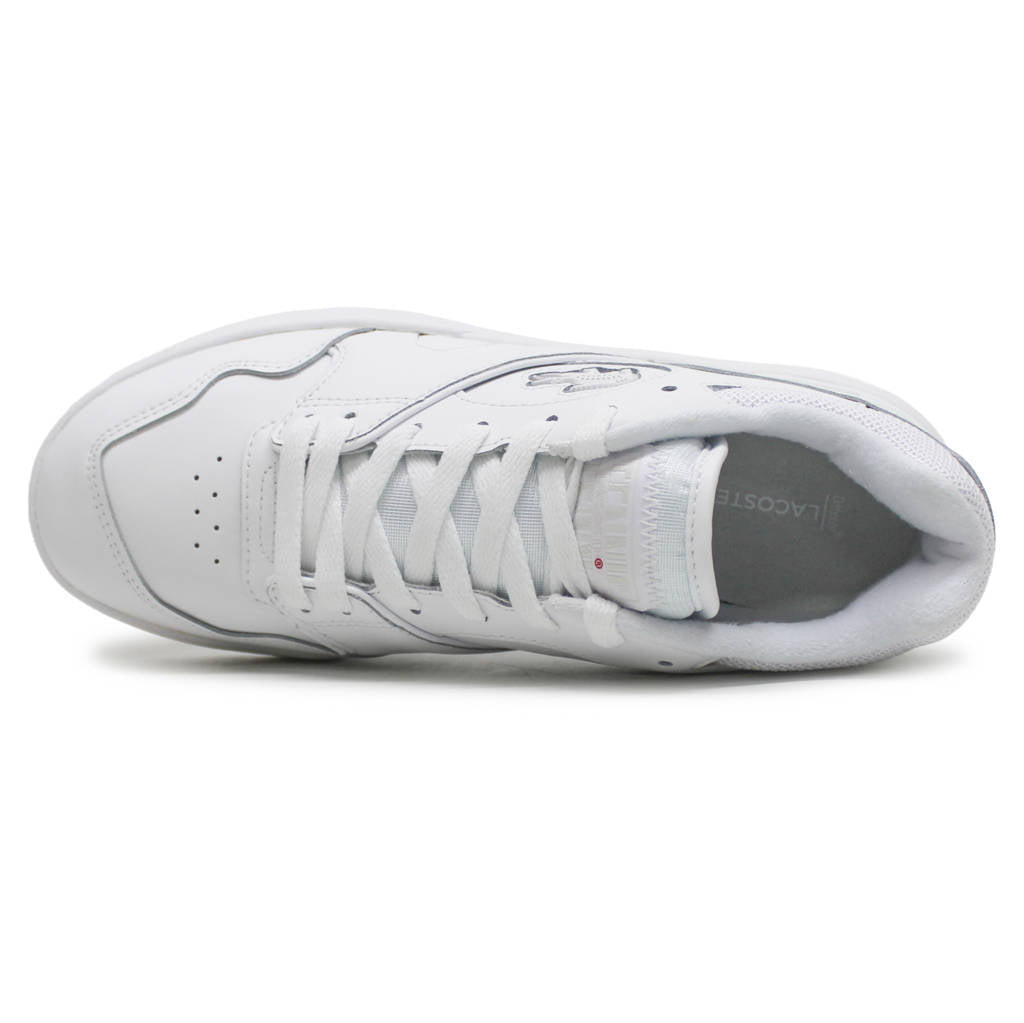 Lacoste Lineshot Leather Womens Sneakers#color_white white