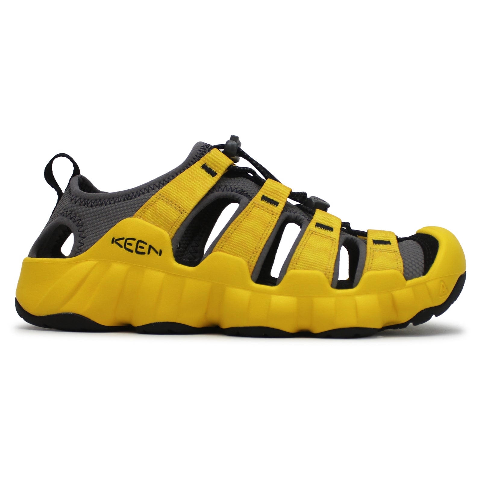 Keen Hyperport H2 1029112 Synthetic Textile Mens Sandals - Keen Yellow Black - 43#color_keen yellow black