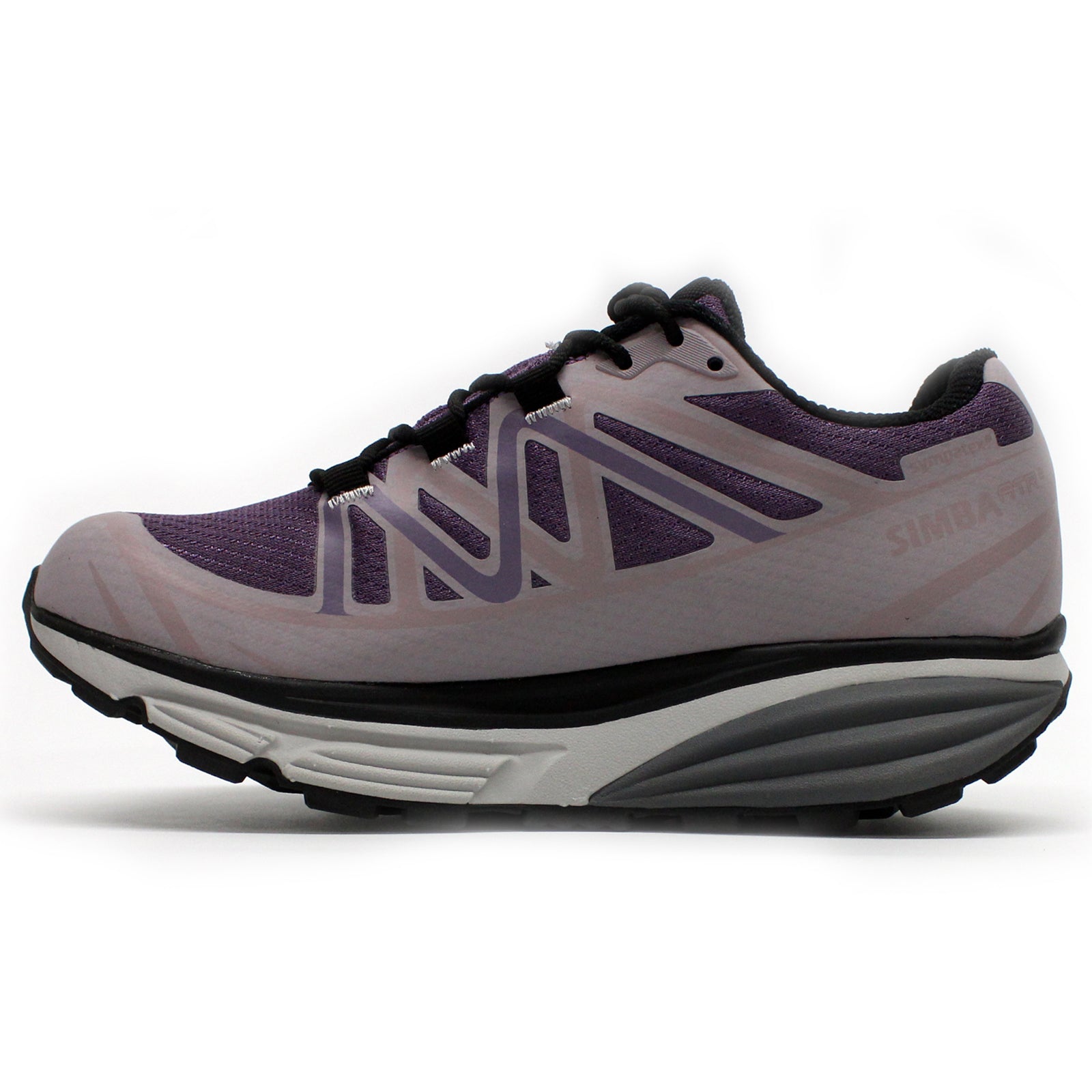 MBT Simba ATR 2 Sym Textile Synthetic Womens Trainers#color_plum