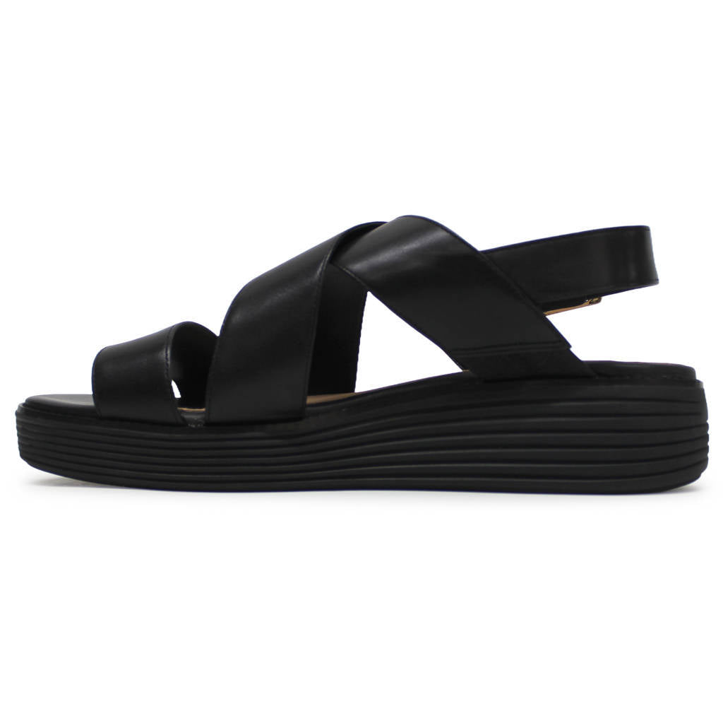 Cole Haan OriginalGrand Platform Leather Womens Sandals#color_black black