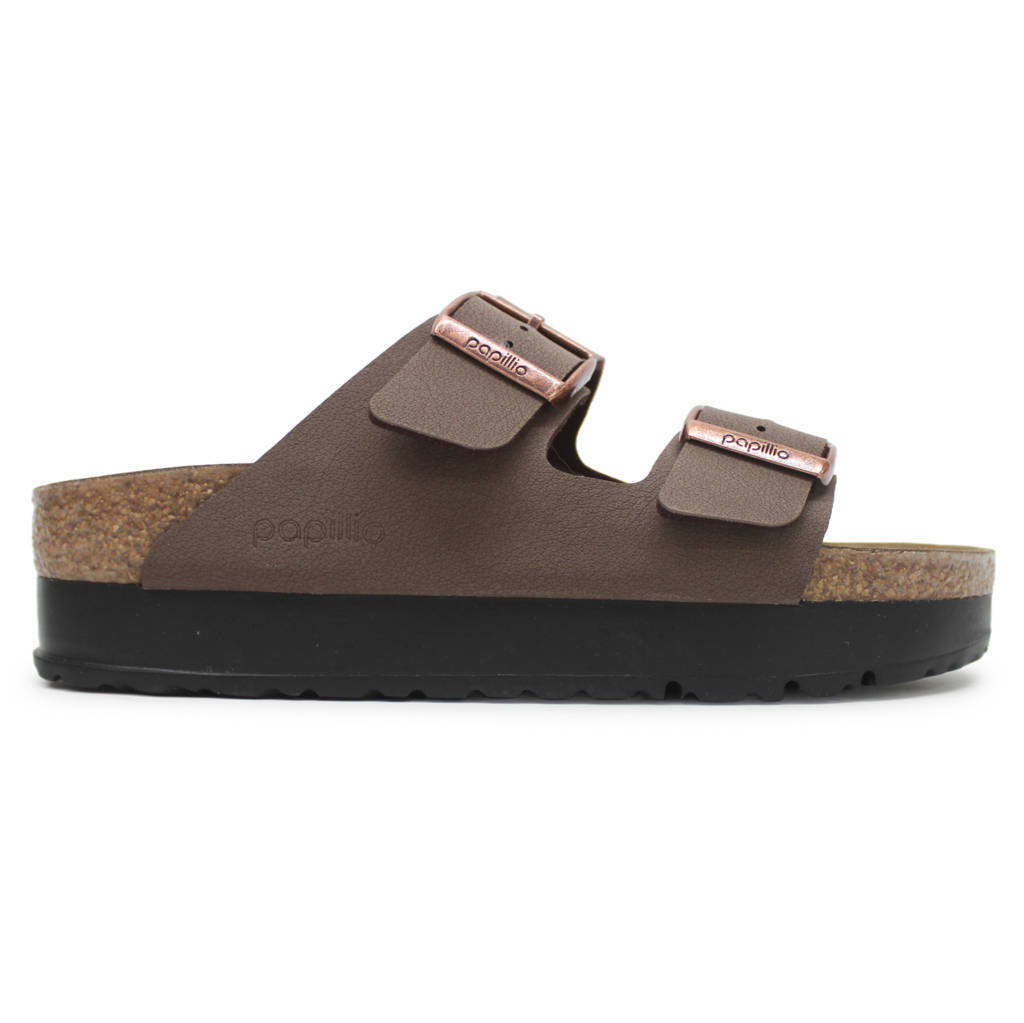 Papillio Arizona PAP Flex Platform Birko-Flor Unisex Sandals#color_mocca