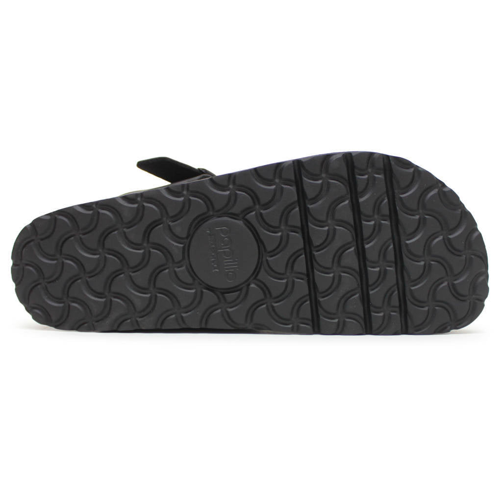 Papillio Gizeh PAP Flex Platform Birko-Flor Unisex Sandals#color_black