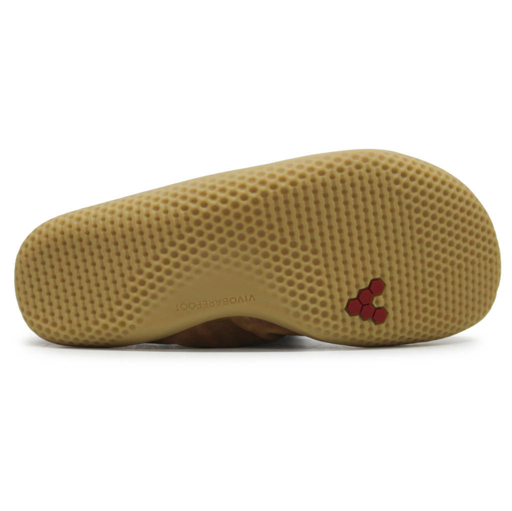 Vivobarefoot Asana Yin Ballerina Leather Womens Shoes#color_tan