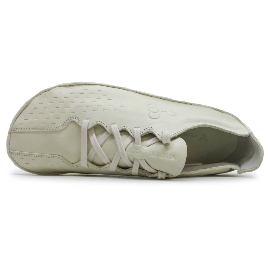 Vivobarefoot Sensus Leather Mens Sneakers#color_limestone