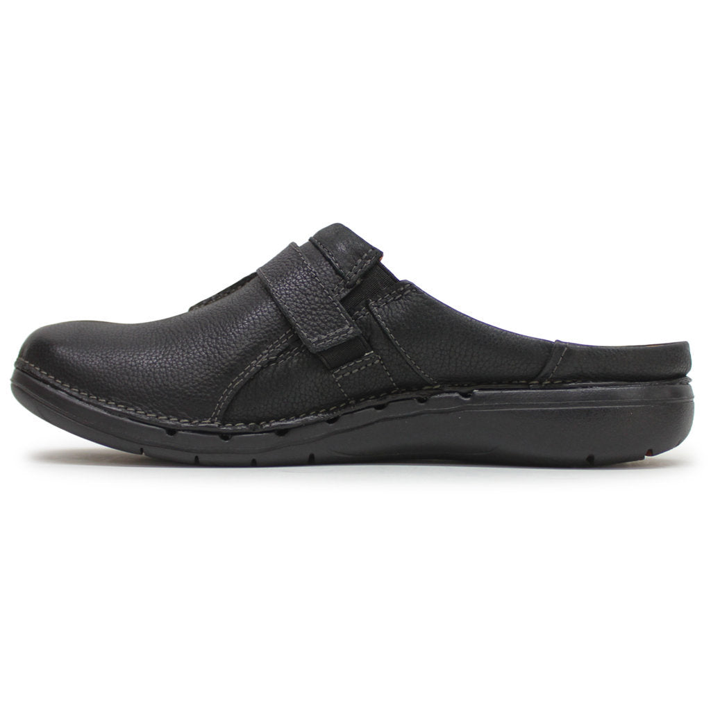 Clarks Un Loop Ease Leather Women's Shoes#color_black