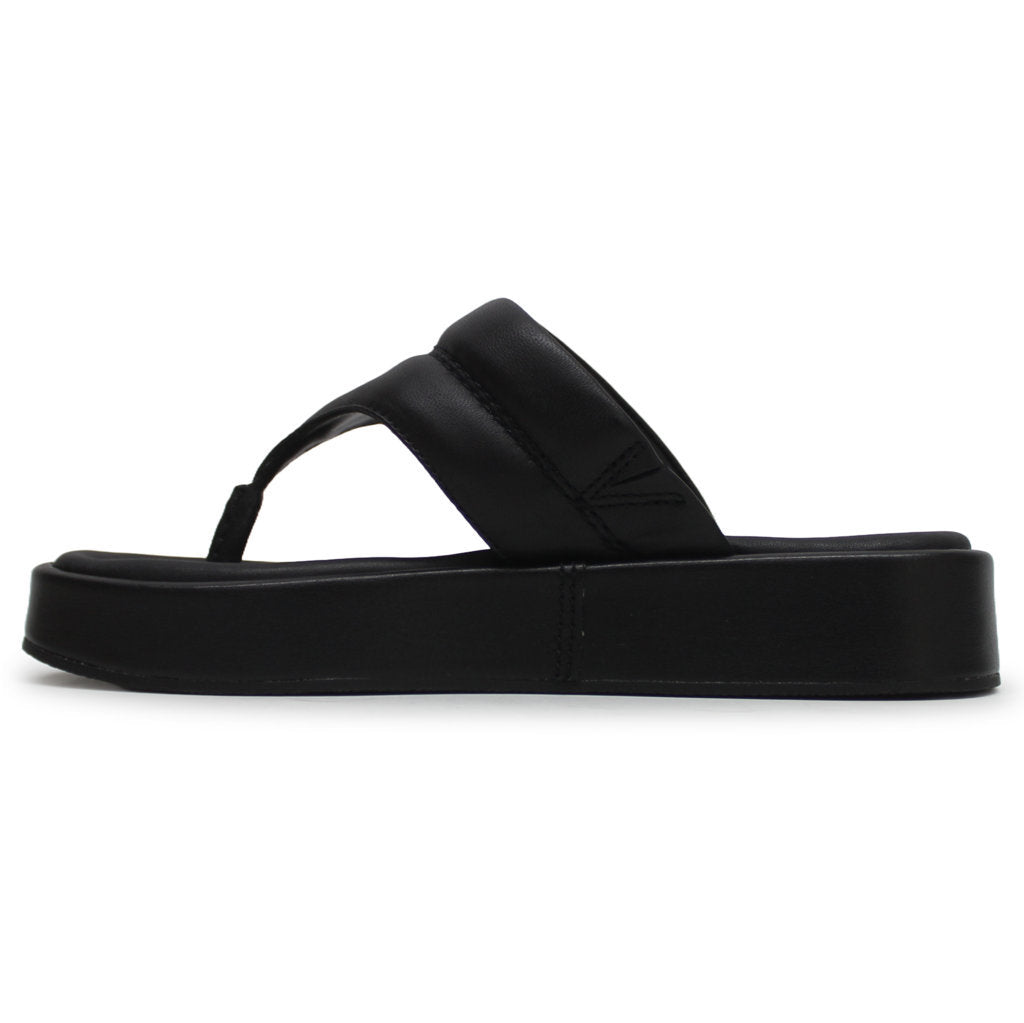 Clarks Alda Walk Leather Women's Sandals#color_black